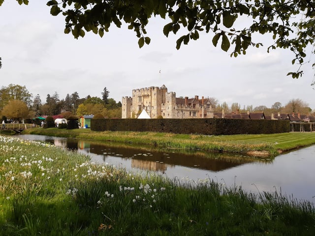 Hever Castle was to the childhood home of Anne Boleyn, King Henry VIII’s second wife.
