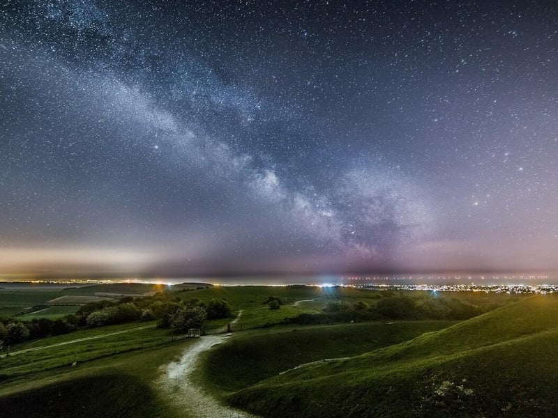 Milkyway From Cissbury by Neil Jones