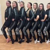 The nine Theatre Express dancers set to compete at the Dance World Cup Finals