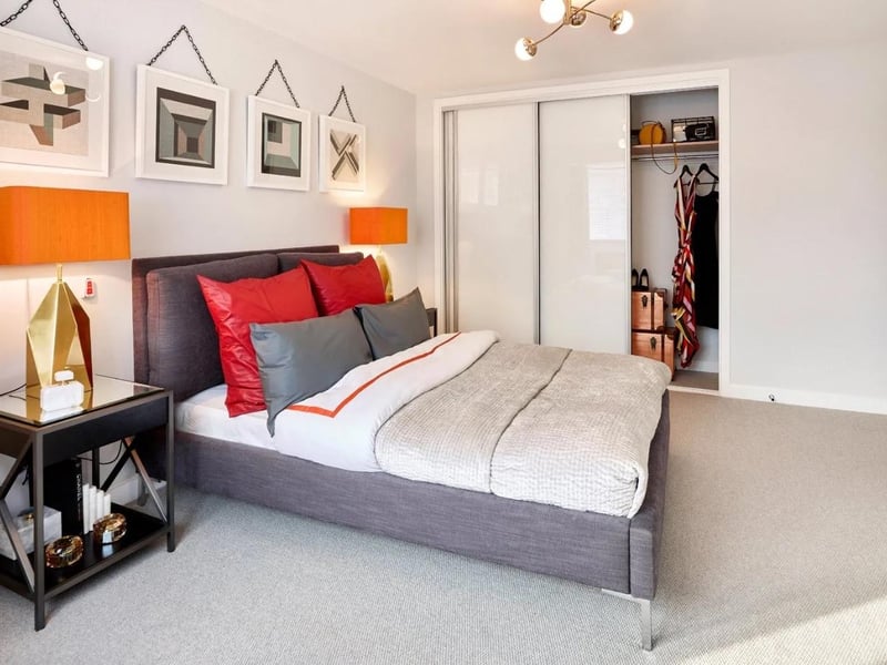 The home has four bedrooms