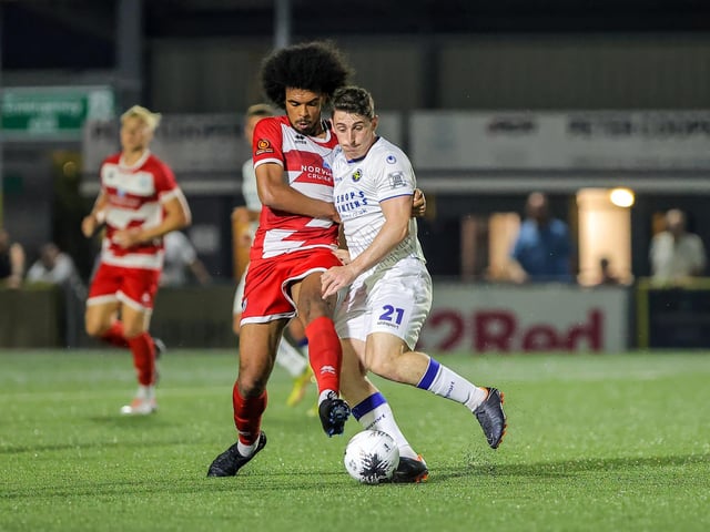 Action from Eastbourne Borough's 2-1 National South win at Havant