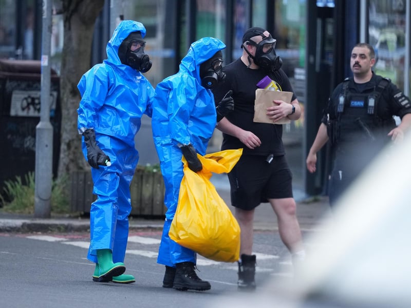 Two men have been arrested following a drug search conducted by the Metropolitan Police at an address in East Sussex.