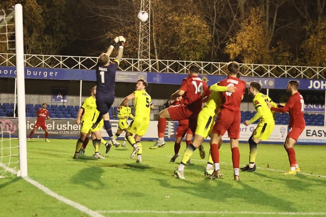 Action from Worthing's National League South win at Farnborough