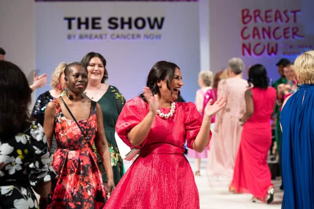 Some of the women participating in The Show this year. Photo: Breast Cancer Now