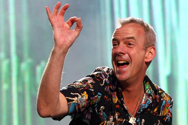 Fatboy Slim and other celebrities will be taking part in a charity match at Newhaven Football Club. (Photo by Gareth Cattermole/Getty Images)