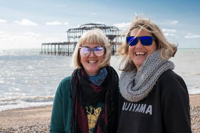 Kath and Cath, from Brighton and Hove, set up Seabirds in 2018. Picture: Salt Images