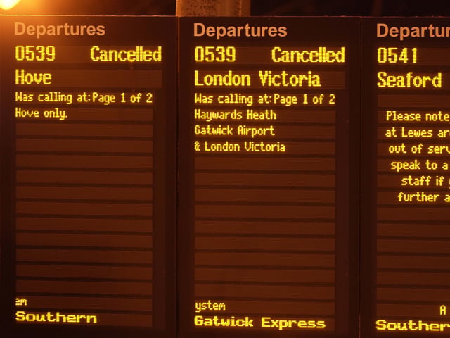 ‘Major signalling fault’ across Sussex trains causes huge disruption