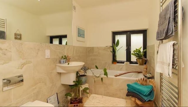There is a family bathroom as well as an ensuite to the principal bedroom
