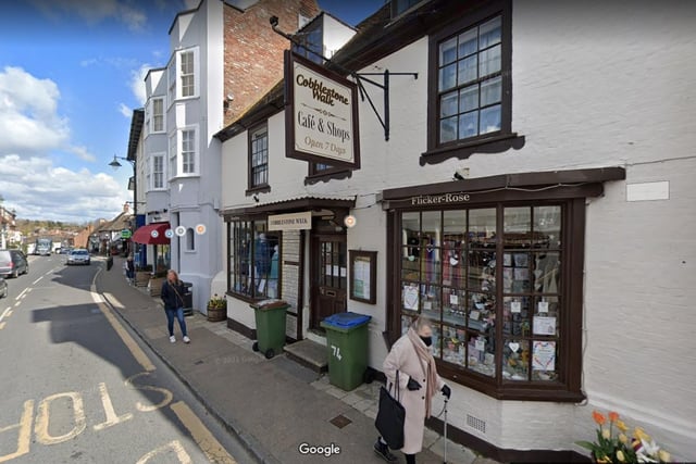 Cobblestone Walk, 74 High St, Steyning BN44 3RD. 4.7 stars on Google Reviews. One review said: "What a gem of a place! Found this while hiking the South Downs Way and couldn't have been happier. Staff were super friendly and helpful, food was delicious and the portions huge! Highly recommended!"