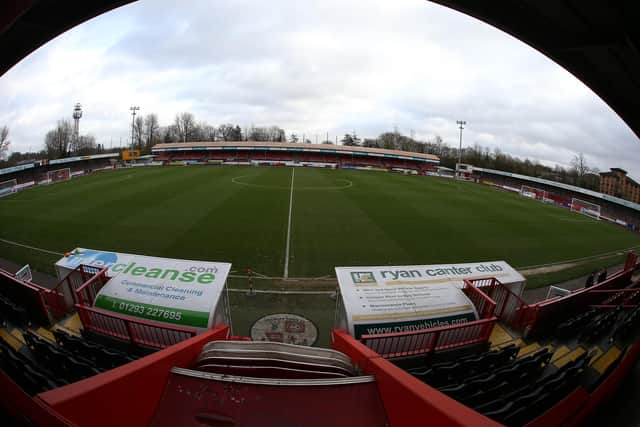 A general view of Broadfield Stadium. (Photo by Pete Norton/Getty Images)