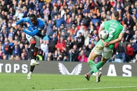 Brighton's Abdallah Sima has been on fine form during his loan spell at Rangers this season