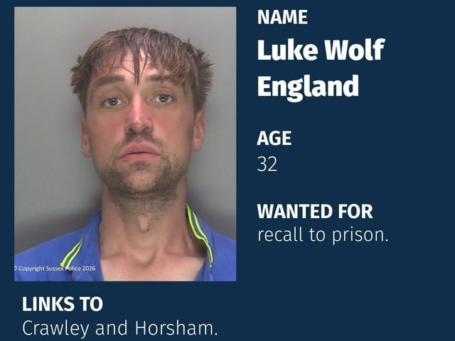 Call 999 if you see Luke Wolf England, quoting reference number 47260200042