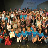 Last year's Crawley Community Award winners. Picture: Steve Robards