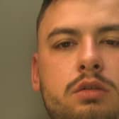 Jailed Crawley thief Ronnie Beckett, 22, pleaded guilty to nine charges. Photo: Sussex Police