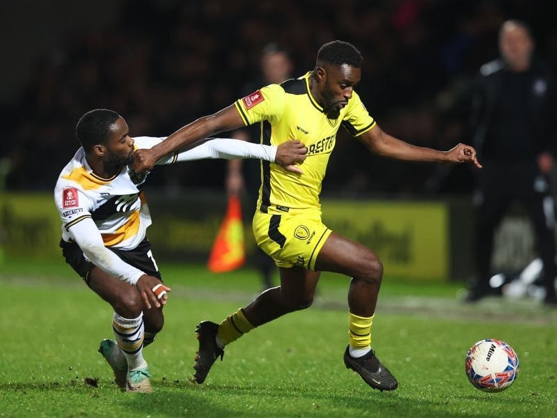 Position: Forward Last club:  Exeter City