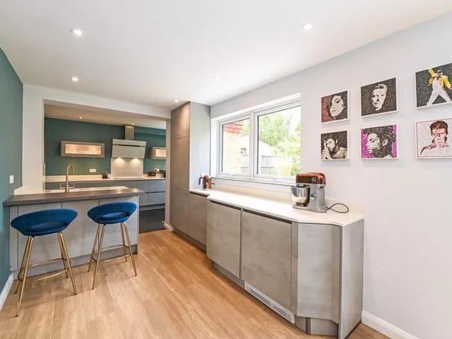 The property oozes style and sophistication.