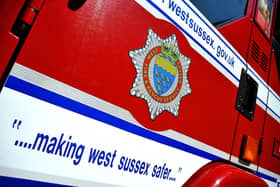 West Sussex Fire and Rescue. Pic Steve Robards SR1817306