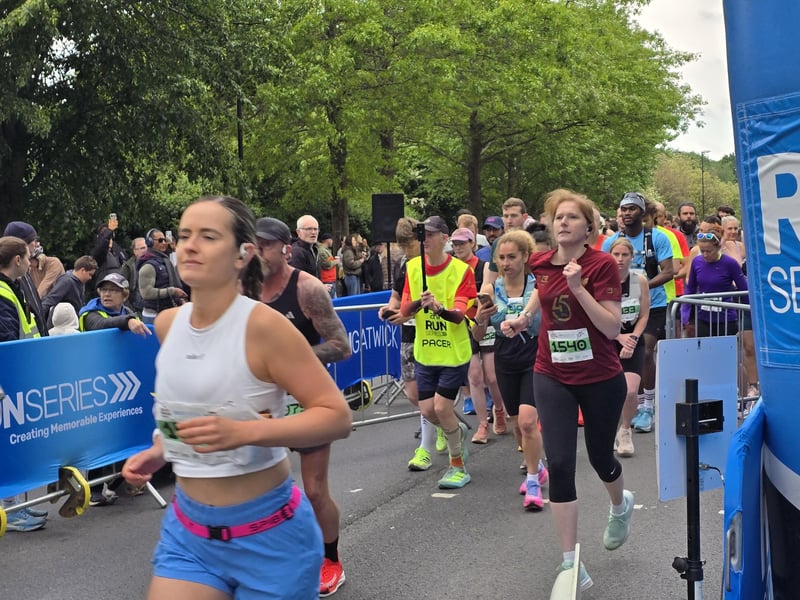 Run Gatwick 2026 half marathon and 5k