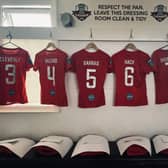 The Dripping Pan dressing room | Picture: Lewes FC
