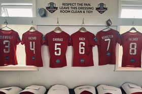 The Dripping Pan dressing room | Picture: Lewes FC