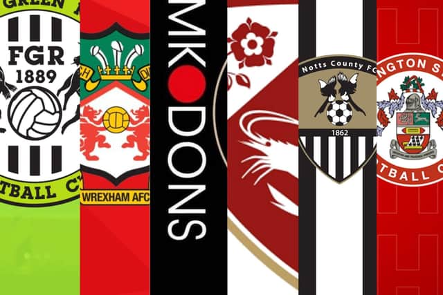 The new teams in League Two next season