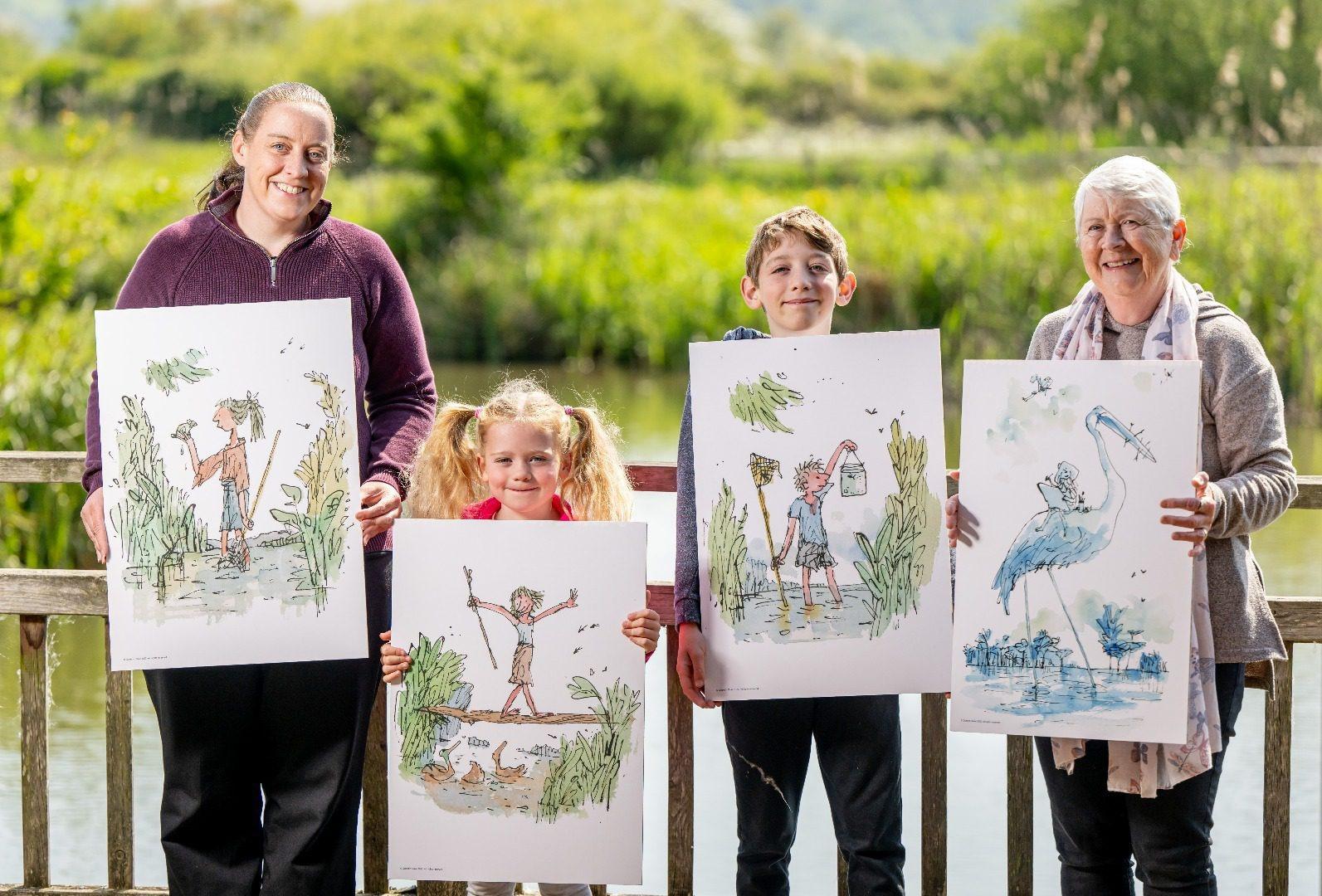 Quentin Blake art draws people to Arundel Wetland Centre - Vimarsana News