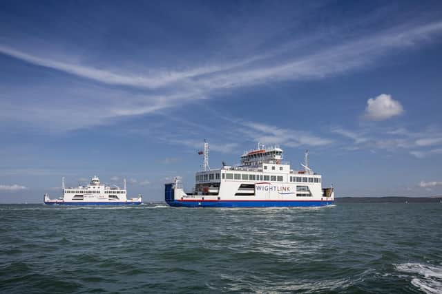 Connecting business across the Solent – Wightlink. Picture – supplied
