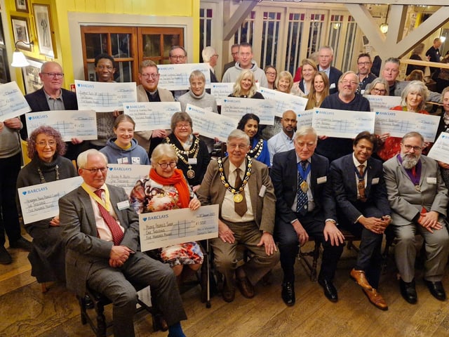 Independent family-owned brewery and hospitality business Hall & Woodhouse with the volunteer-led community organisations to win Hall & Woodhouse Community Chest Awards for 2024