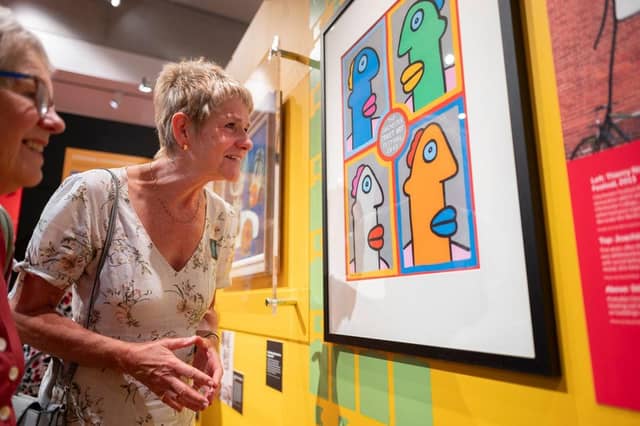 Pictures from the opening of the Art of Chichester exhibition at the Novium Museum