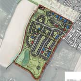 How the site at Bilsham Road, Yapton, could look with 170 homes