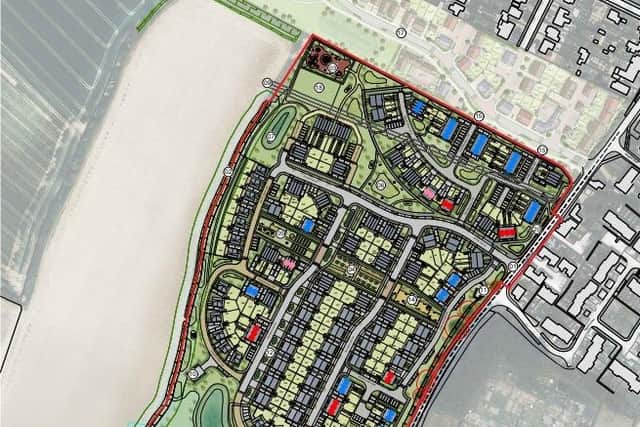 How the site at Bilsham Road, Yapton, could look with 170 homes