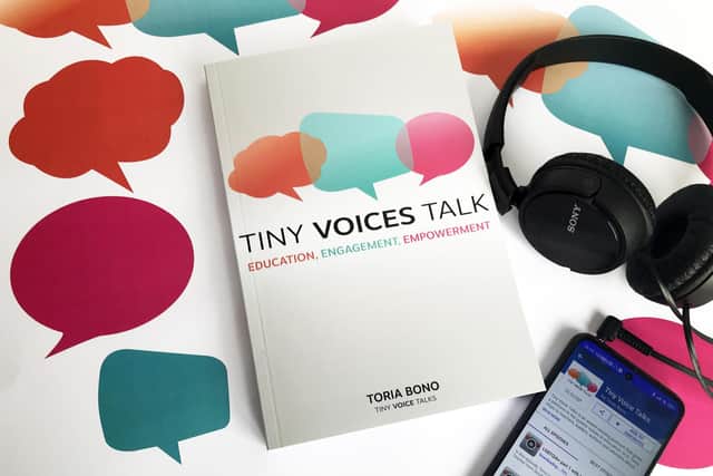 The book Tiny Voices Talk Education, Engagement, Empowerment has received wonderful reviews and the podcast Tiny Voice Talks is award-winning