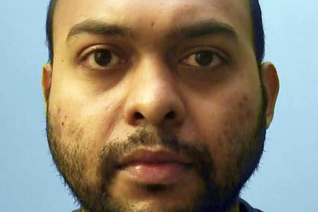 Simon Abraham, 34, appeared at Chichester Crown Court on May 26 and was found guilty of sexual assault on a female after a trial lasting four days. Picture by Sussex Police