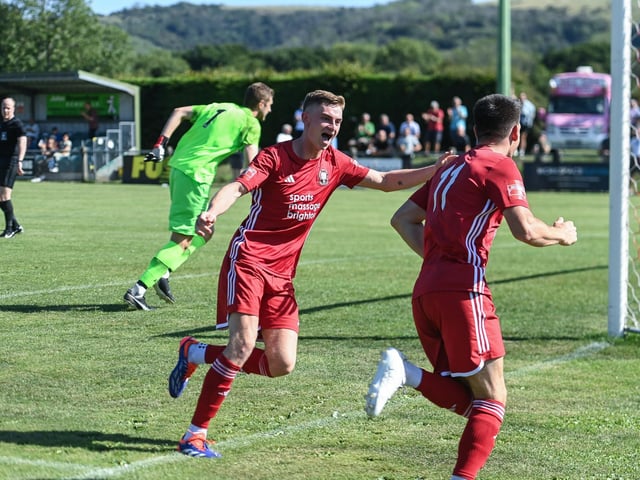 Action photos of Isthmian League Hassocks FC Vs Herne Bay FC : Hassocks FC v Herne Bay FC, Isthmian south east division