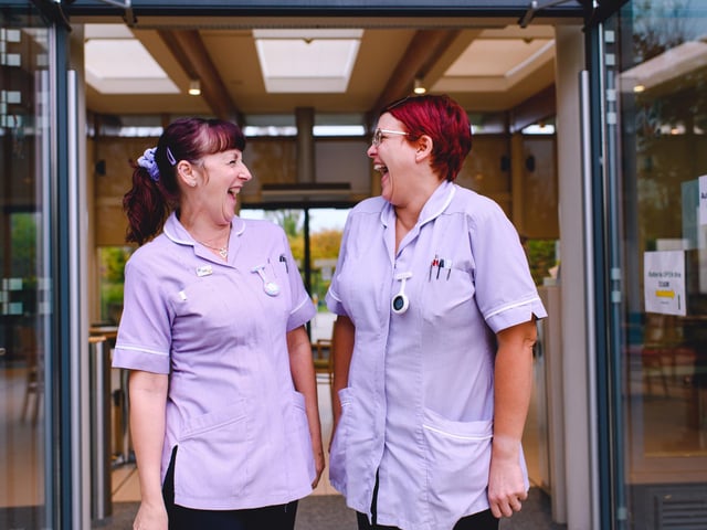 Nurses at St Barnabas House are looking forward to celebrating the 50th anniversary next year