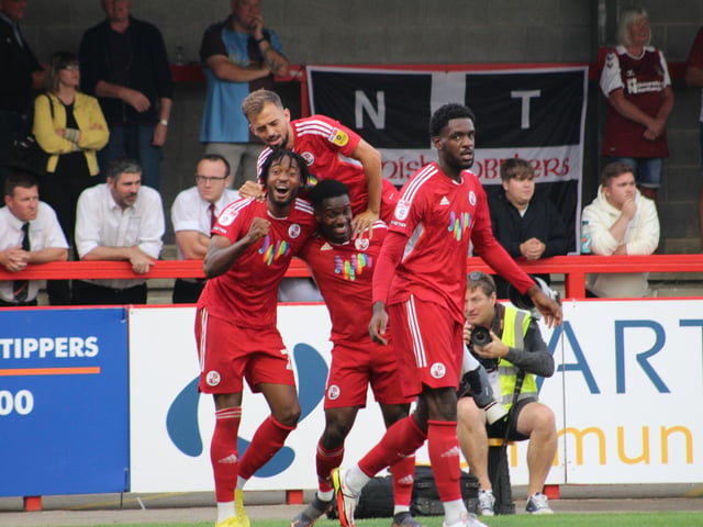 Crawley Town v Northampton Town - picture by Cory Pickford:Crawley Town v Northampton Town
