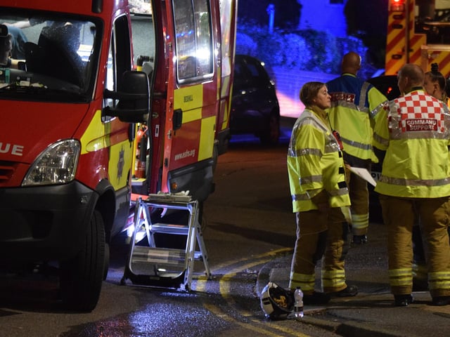 There were ‘no reports of casualties’ at an ‘accidental fire’ on the second floor of a commercial building in Eastbourne, East Sussex Fire & Rescue Service have confirmed.