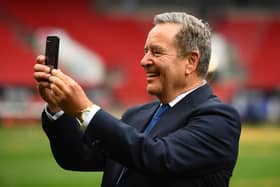 Presenter Jeff Stelling. (Photo by Harry Trump/Getty Images)