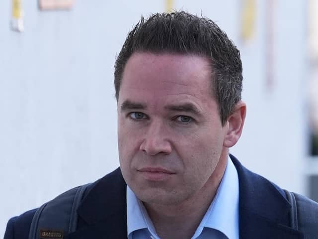 Kieran Hayler outside Lewes Crown Court on Thursday, October 22, 2026. Photo credit: Gareth Fuller/Press Association
