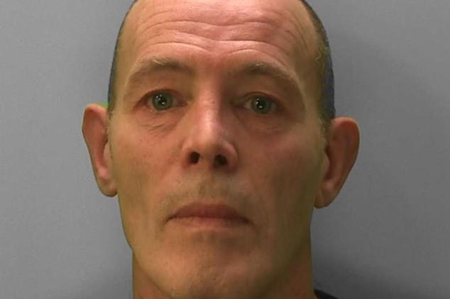 A Hove man who stalked an ex-partner, threatened to publish intimate pictures of her and concocted elaborate lies to control her behaviour has been jailed. Peter Moran, 57, a sports instructor of Downland Drive in Hove, subjected his victim – a woman in her 50s - to mind games while they were together, disappearing for weeks at a time with no contact. He would explain his absences by claiming to be involved in an MMA fight to the death, or to be carrying out top secret work for MI6. In 2019, he coerced her into moving into his flat, before turning the property into a gym and forcing them both to sleep on a mattress on the floor. After his victim ended the relationship at the end of 2019, Moran bombarded her with messages, emails and social media contact through a variety of fake accounts. He would turn up unannounced at her work and home, banging on the windows and behaving aggressively. On 31 January, 2020, she visited his home in the hope a face to face encounter would end the harassment campaign. Moran’s open computer screen was covered with pictures of her, and he repeated previous threats to publish ‘hundreds’ of intimate photographs of her online. The following day, the police were called to reports of Moran sitting outside his victim’s house. He was arrested after being pulled over nearby and found with a key to her house. A suspicious passport was also found at his property. Moran was subsequently charged with stalking involving serious alarm/distress, possession of a Class B drug and possession of a false identity document. On 1 March, 2023, Moran was found guilty of stalking and possession of a Class B drug, and not guilty of possessing a false identity document. At Hove Crown Court on 24 September, he was sentenced to three years and eight months in prison, and given an indefinite restraining order.