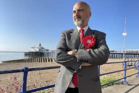 Paul Richards is standing to be Eastbourne's first-ever Labour MP.