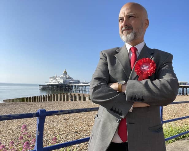 Paul Richards is standing to be Eastbourne's first-ever Labour MP.
