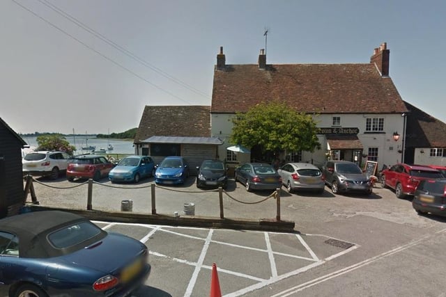 Visitors to The Crown & Anchor, a 16th-century pub and restaurant in Dell Quay Road, Chichester, can expect incredible views across Chichester Harbour