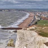 The bathing waters at Seaford were among those rated as ‘excellent’ by the Environment Agency