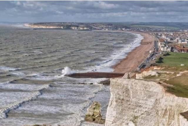 The bathing waters at Seaford were among those rated as ‘excellent’ by the Environment Agency