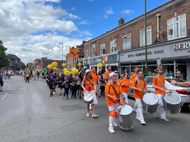 Natural World themed children's parade