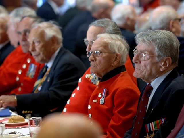 The scene at Worthing Assembly Hall for the 2009 lunch