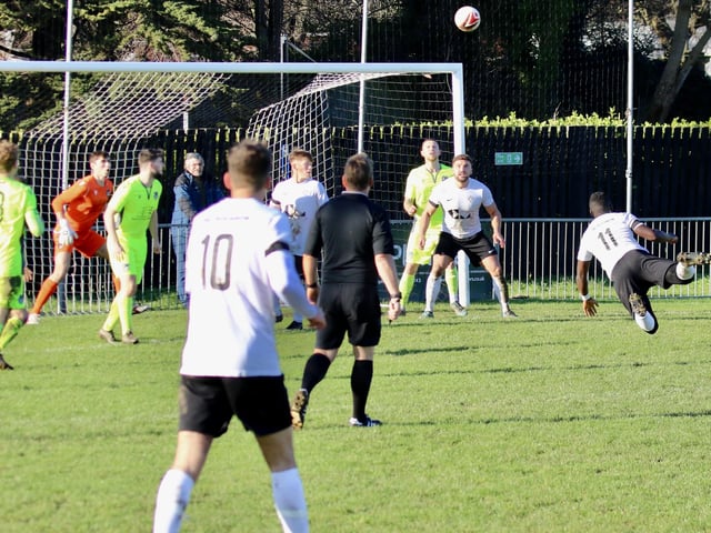 Action from Eastbourne United v Bexhill United, Steyning v Horsham YMCA and Midhurst v Loxwood in the SCFL