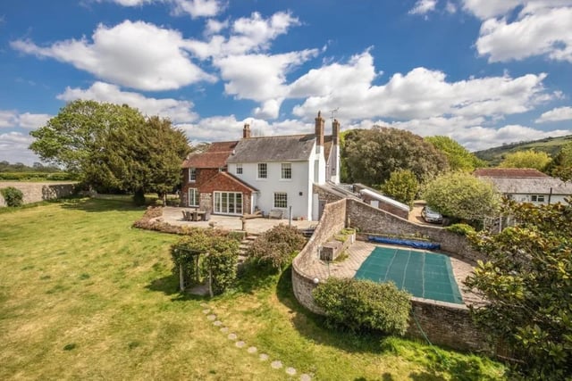 It is on the market for £2,700,000 with Rowland Gorringe. 
This property dates back in part to the 1670s and has been sympathetically renovated into a warm and welcoming seven bedroom family home. With the added benefits of a detached two bedroom annex, a heated outdoor swimming pool, and its close proximity to all the amenities Lewes  provides.