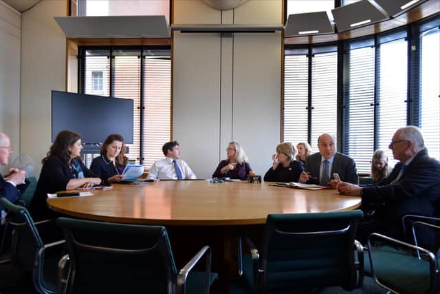 Sewage dumping: Sussex MPs meet with Southern Water and the Environment Agency (photo by Andrew Griffith MP)